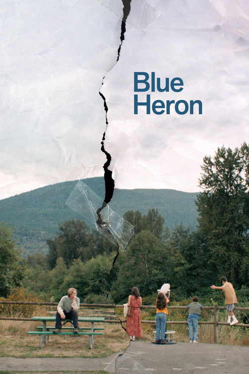 Blue Heron poster