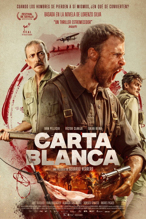 Carta blanca poster