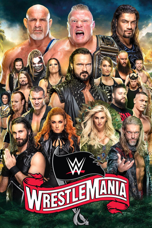 WWE WrestleMania 36: Part 1 poster