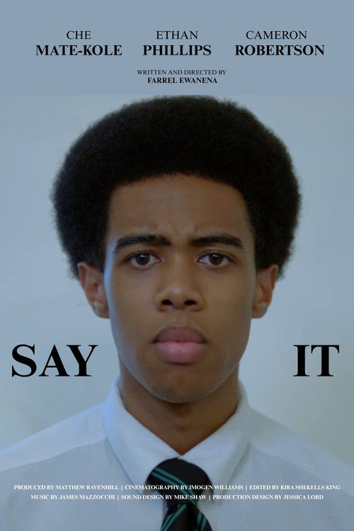 Say It poster