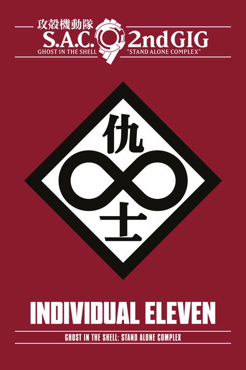 Ghost in the Shell: Stand Alone Complex 2nd GIG - Individual Eleven poster